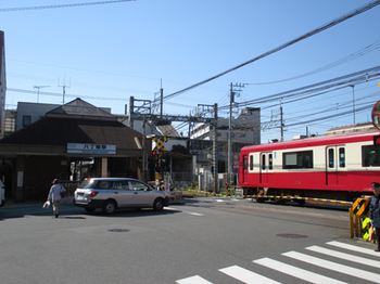 京急線の八丁畷駅